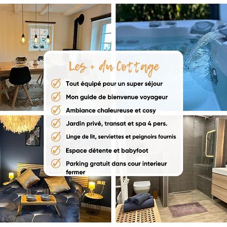 Charmant Cottage De Village Wittisheim Luaran gambar
