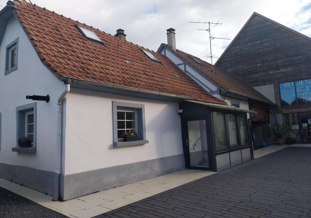 Charmant Cottage De Village Wittisheim Luaran gambar