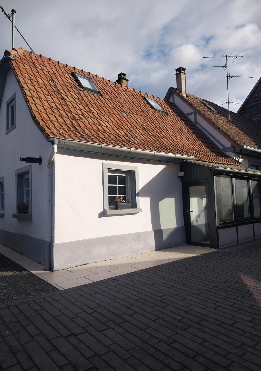 Charmant Cottage De Village Wittisheim Luaran gambar