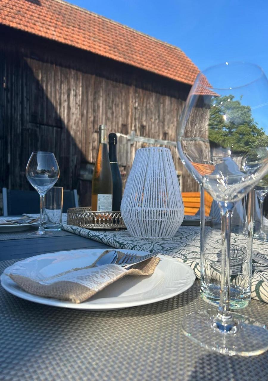Charmant Cottage De Village Wittisheim Luaran gambar