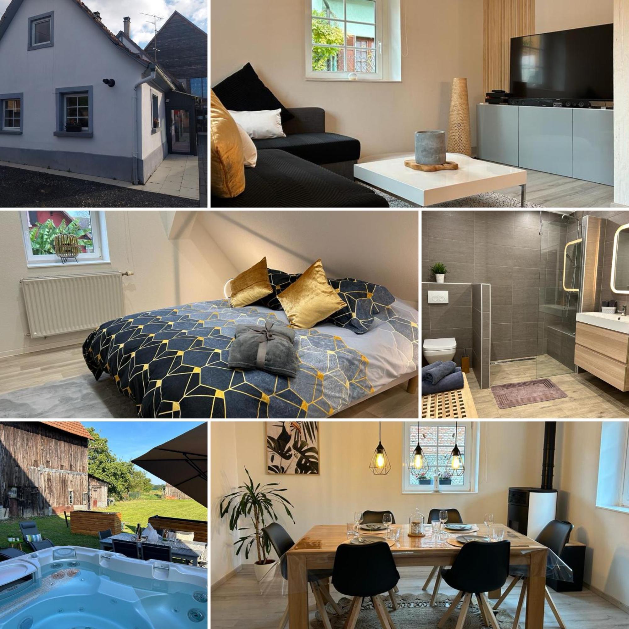 Charmant Cottage De Village Wittisheim Luaran gambar