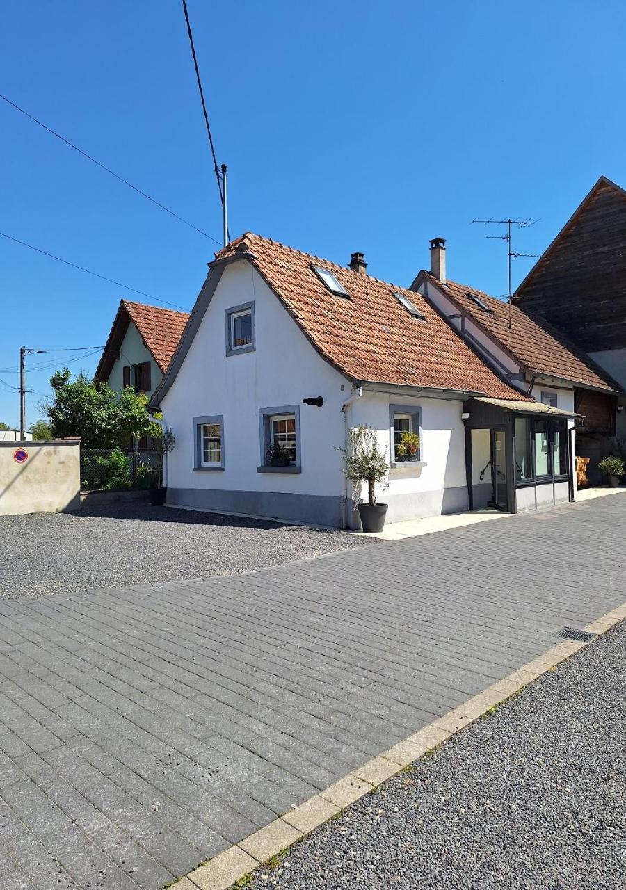 Charmant Cottage De Village Wittisheim Luaran gambar